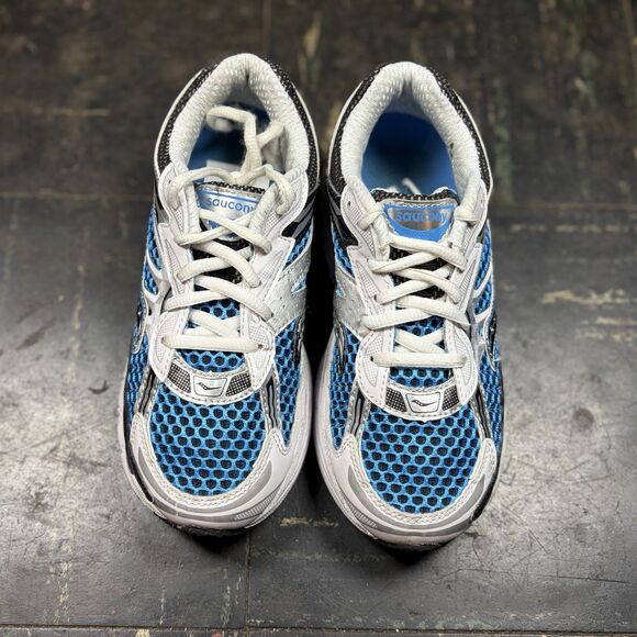 Saucony ProGrid Omni 9 OG "Royal Silver" Sz 2Y  (S70739-4) Kids Youth Clean Rare - Picture 3 of 6